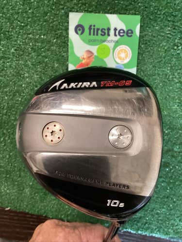 Akira Golf TM-05 Driver 10.5* With Stiff Graphite Shaft
