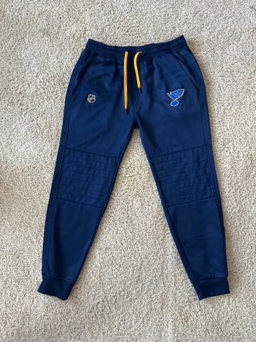 Player Issued - Navy Blue St. Louis Blues Fanatics Jogger Sweat Pants
