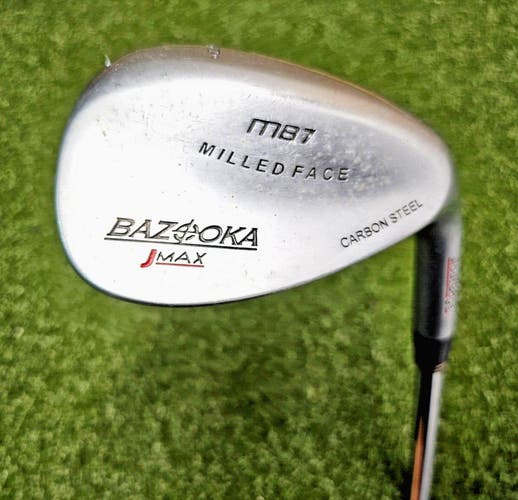 Tour Edge Bazooka JMax MB7 Lob Wedge RH / Stiff Steel ~35.25" / NEW GRIP /jd4919