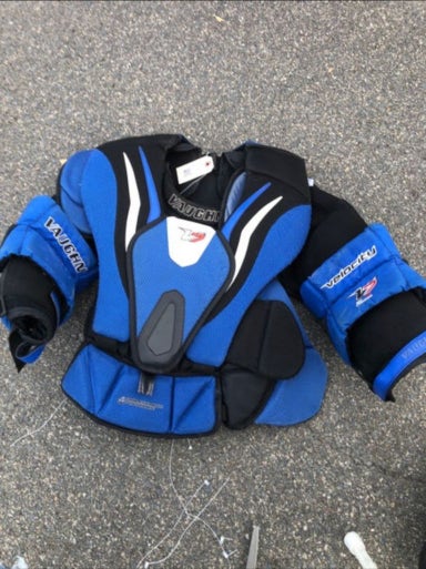 Used INT XL Vaughn Velocity V7 XF Carbon Goalie Chest Protector