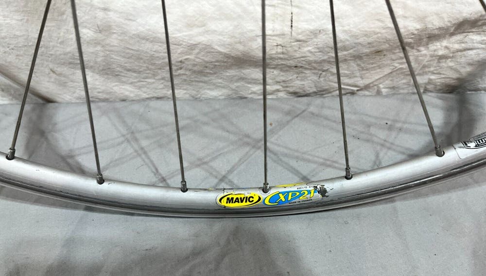 Vintage Mavic CXP 21 7-Speed 622x15/700C Wheelset Shimano RSX