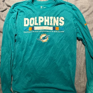 Nike Miami Dolphins Teal Sideline Shirt