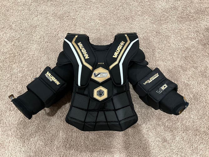 New XL Vaughn Pro Stock V10 Pro Carbon Goalie Chest Protector