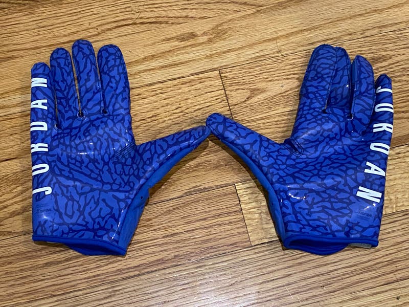 Nike Jordan Fly Lock Receiver Football Gloves, Men's Medium