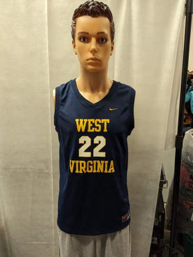 West Virginia Mountaineers Nike Basketball Jersey Youth L NCAA