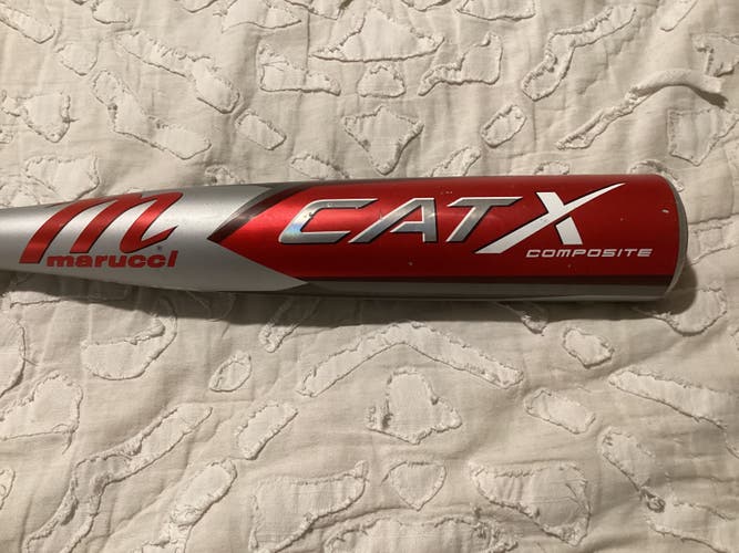Used USSSA Certified 2023 19 oz 29" Marucci Composite CAT X Composite Bat (-10)