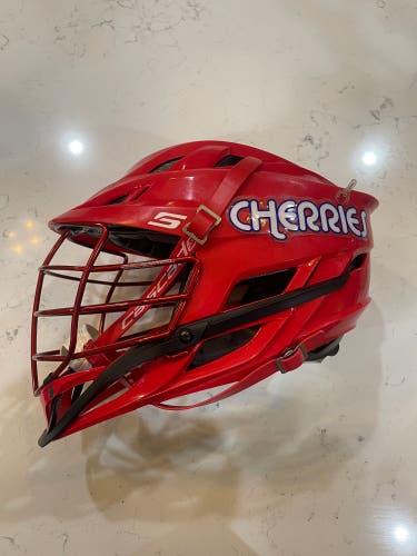 Juiced Cherries Issued Cascade S Helmet