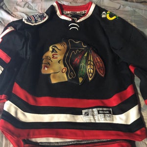 Reebok Premier Chicago Blackhawks 2014 Stadium Series Antti Raanta NHL Jersey - Youth S/M