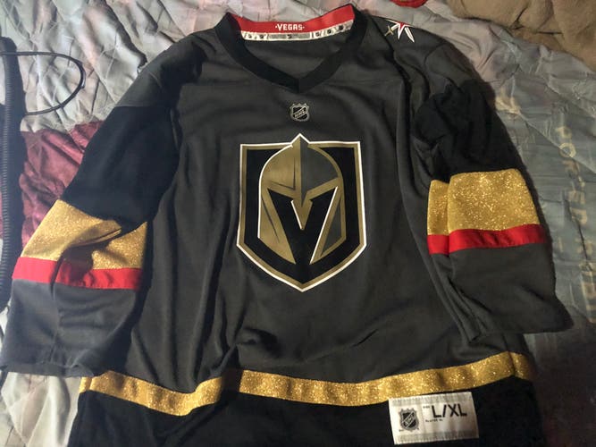 NHL Replica Vegas Golden Knights Blank Jersey - Youth L/XL