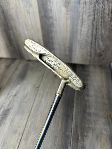 PING Y BLADE Putter 35” Right Handed Karsten Refinished Head New Ping Man Grip