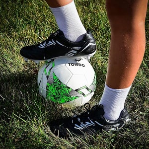 Vizari Men's Valencia SG Soft Ground Soccer Shoes | Black Size-7.5 | VZSE93406M-7.5