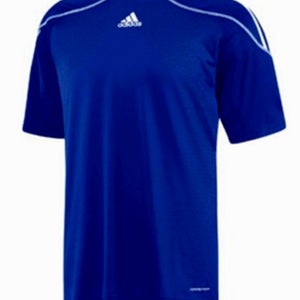 Adidas Youth Unisex Campeon 09 Size Medium Navy White Soccer Jersey NWT $50