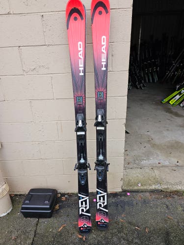 Used HEAD 177 cm All Mountain Rev 75 Era 3.0 Skis With Bindings Max Din 10