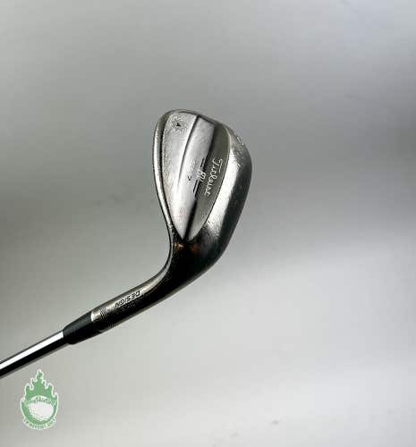 Used RH Titleist Vokey SM7 M Grind Brushed Steel Wedge 60*-08 Stiff Steel Golf