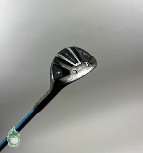 Used Right Handed Callaway Rogue 3 Hybrid 19* 85g Stiff Flex Graphite Golf Club