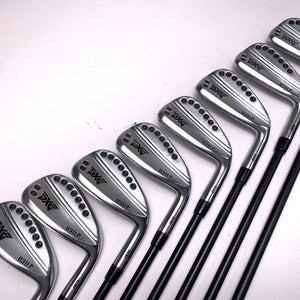 PXG 0311P GEN2 Chrome Iron Set 4-PW+AW KBS Tour Graphite Iron 70 Regular Plus RH