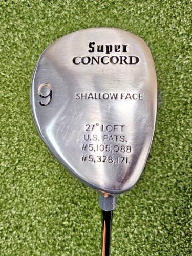 Super Concord Shallow Face 9 Wood 27*  /  RH  /  Stiff Graphite ~40.25" / jd6835
