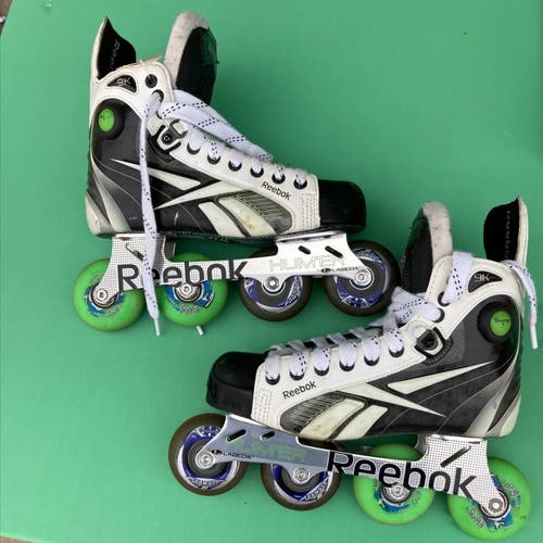 Intermediate Used Reebok 9K Hockey Skates D&R (Regular) 4.0