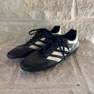 Black Used Men's 7.0 (W 8.0) Adidas Goletto Cleats. A R1 S4 L1