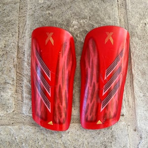 Used Women's Adidas X Soccer Shin Guards. A R1 S4 L1