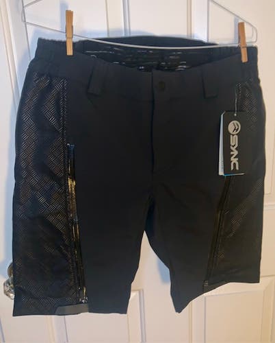 SYNC Session Ski Race Shorts - Black Men's Adult New XL