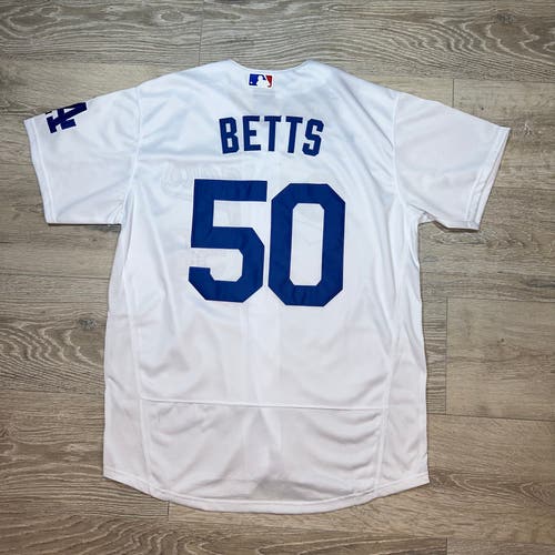 Dodgers White Betts  jersey