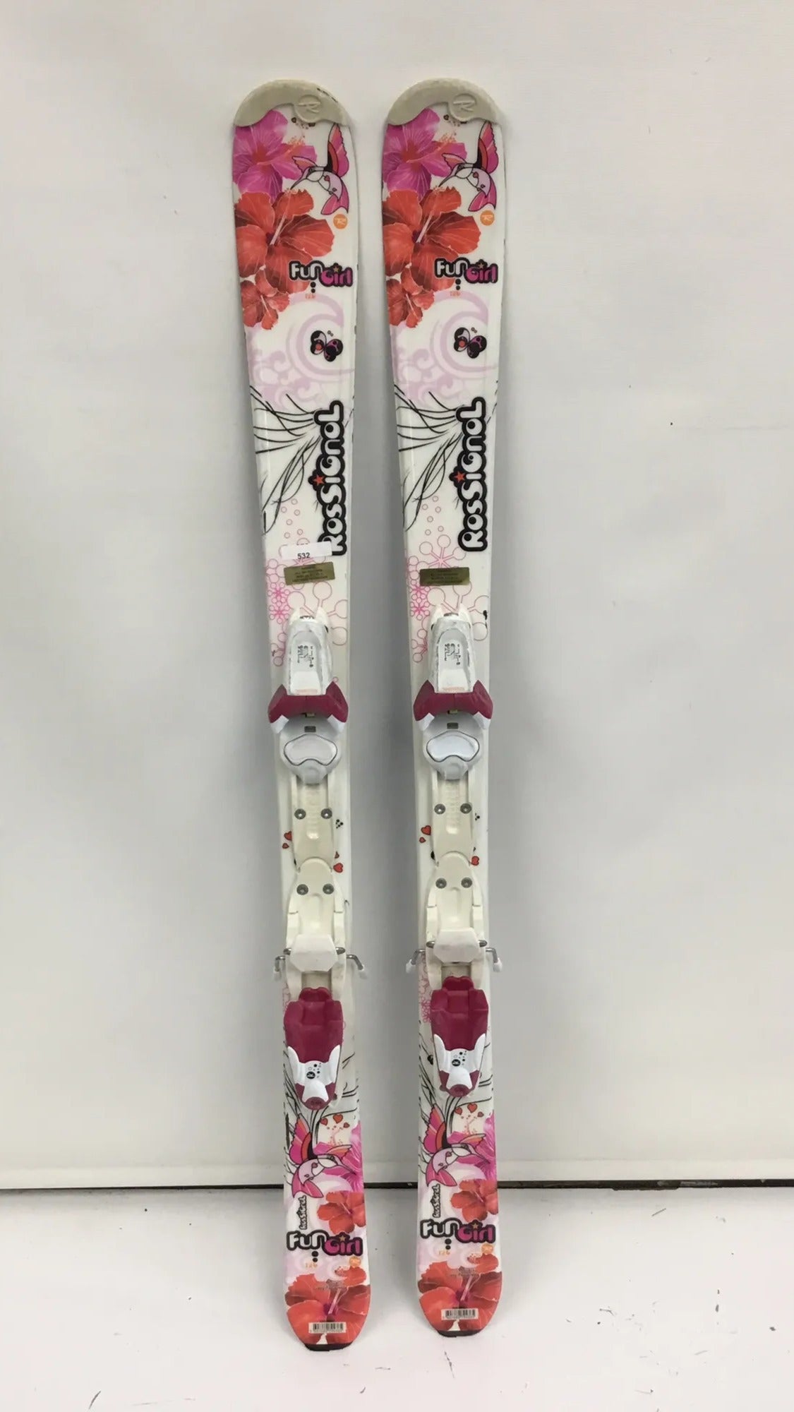 120 Rossignol FunGIRL Jr skis | SidelineSwap | Buy and Sell on