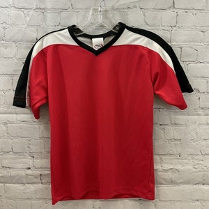 High Five Youth Unisex Size Medium Red Black White Sports Jersey New