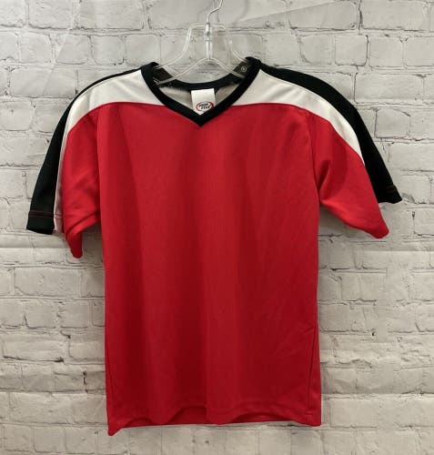 High Five Youth Unisex Size Medium Red Black White Sports Jersey New