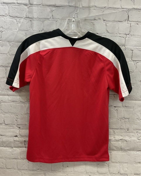 High Five Youth Unisex Size Medium Red Black White Sports Jersey New
