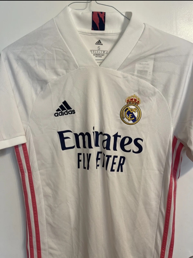 adidas 2020-21 REAL MADRID HOME JERSEY (FM4735) WHITE-PINK
