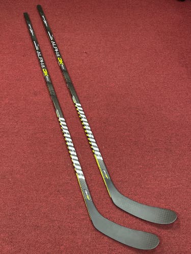 2 Pack Left Hand W28 85 Flex Pro Stock Alpha DX Pro Team Hockey Sticks Item#PSJK284