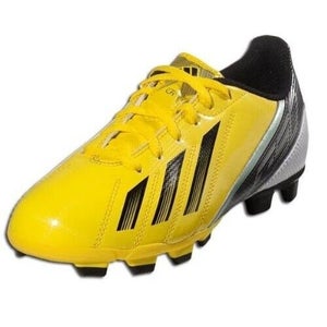 Adidas Junior F5 TRX FG Soccer Cleats Yellow Black - Size 11k - MSRP $60