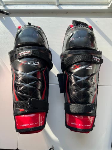 Bauer Vapor X100 Shin Pads 13”