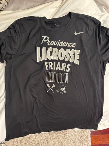 Providence Lacrosse Black New XXL Men's Nike Dri-Fit Shirt