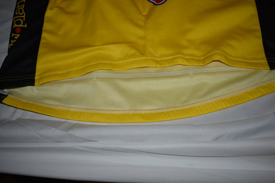 Cannondale Cycling Jersey, Yellow/Black, Small