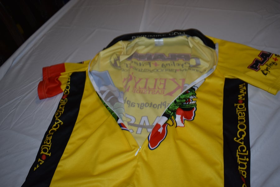 Cannondale Cycling Jersey, Yellow/Black, Small