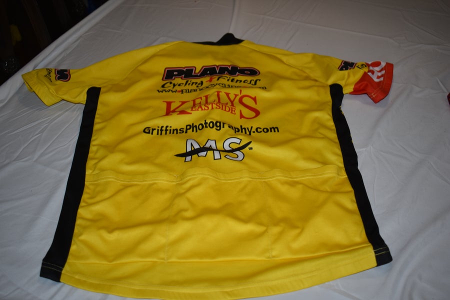 Cannondale Cycling Jersey, Yellow/Black, Small