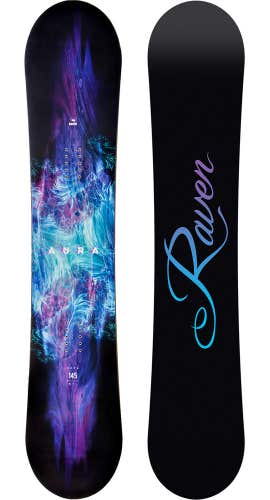 WOMENS' RAVEN "AURA" SNOWBOARD (TRADITIONAL CAMBER) - 155CM/60.5" LONG