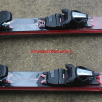 NEW Elan Explore 6 LS Ski's with EL 9.0 Bindings - Red, Black 160 cm