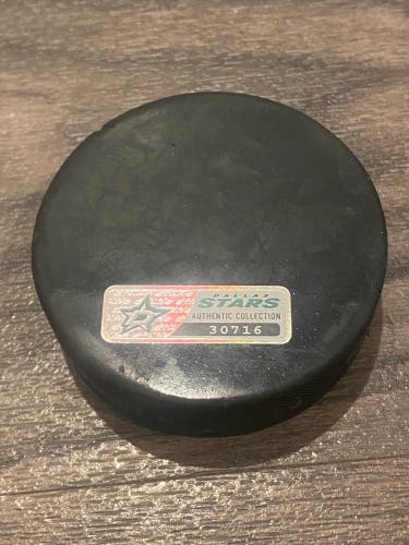 Dallas Stars NHL Authenticated Hockey Puck