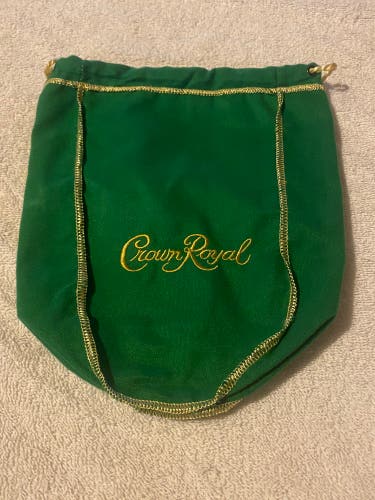 Crown Royal Liquor Bottle Bag Green