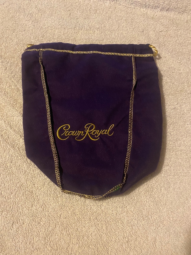 Crown Royal Liquor Bottle Bag Purple