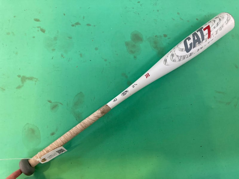 Used USSSA Certified Marucci CAT 7 Alloy Bat -10 20OZ 30"