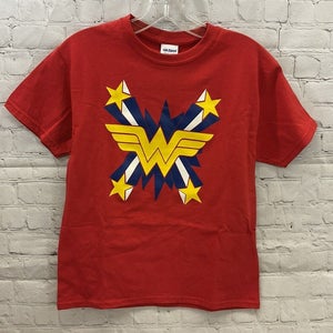 Abby Wambach #20 Youth Unisex Wonder Woman Size Large Short Sleeve Tshirt New