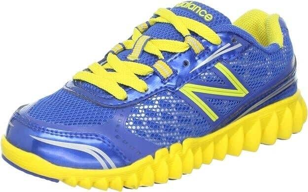 New Balance Kids Groove Running Shoes K2750RYY Blue Yellow - Size 3.5 - MSRP $50