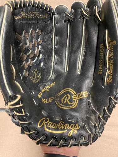 Used Rawlings RMG136b Softball Glove 13.5"