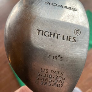 Adam’s tight lies 16 wood