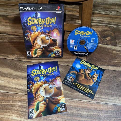 Scooby-Doo First Frights (Sony PlayStation 2, 2009) PS2 Complete CIB