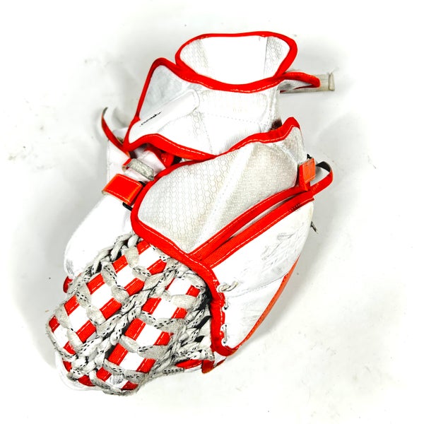 Used Regular Bauer Supreme Ultrasonic Pro Stock Goalie Glove
